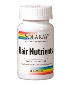 HAIR NUTRIENTS 60 Cápsulas Solaray