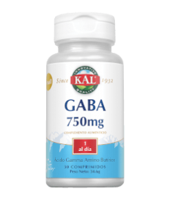 GABA 750 mg 30 COMPRIMIDOS KAL